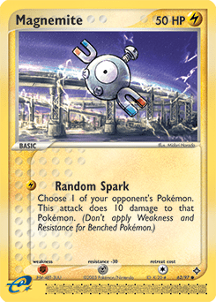 Magnemite #62 from Dragon