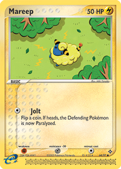 Mareep #64 from Dragon