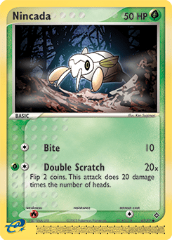 Nincada #67 from Dragon