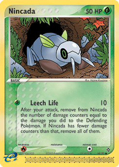 Nincada #68 from Dragon