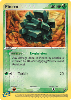 Pineco #71 from Dragon