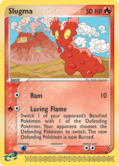 Slugma #72 from Dragon