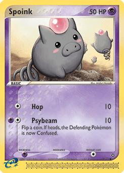 Spoink #74 from Dragon