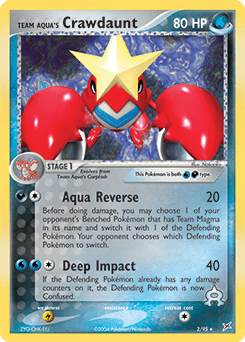 Team Aqua's Crawdaunt #2 by Nakaoka