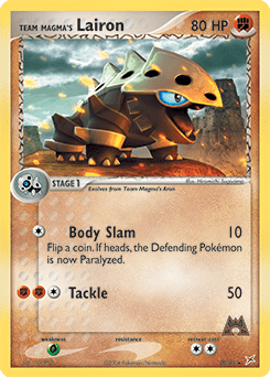 Team Magma's Lairon #20 from Team Magma vs Team Aqua