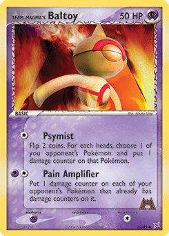Team Magma's Baltoy #32 from Team Magma vs Team Aqua