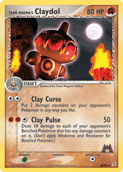 Team Magma's Claydol #33 from Team Magma vs Team Aqua