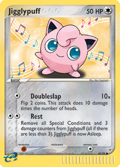 Jigglypuff #41 from Team Magma vs Team Aqua