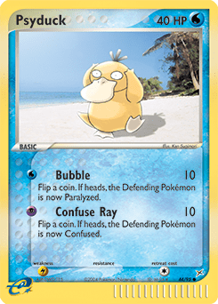 Psyduck #44 from Team Magma vs Team Aqua
