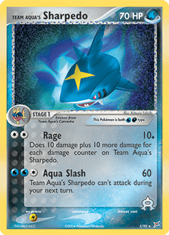 Team Aqua's Sharpedo #5 from Team Magma vs Team Aqua