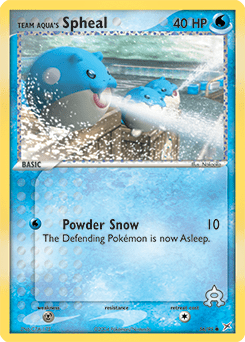 Team Aqua's Spheal #56 by Nakaoka