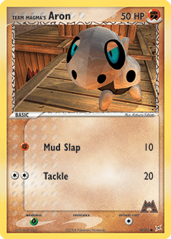 Team Magma's Aron #58 from Team Magma vs Team Aqua