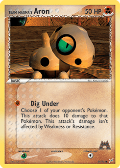 Team Magma's Aron #59 from Team Magma vs Team Aqua