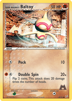 Team Magma's Baltoy #60 from Team Magma vs Team Aqua