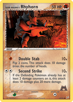 Team Magma's Rhyhorn #67 from Team Magma vs Team Aqua