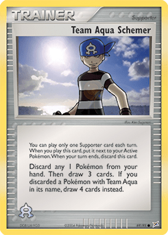 Team Aqua Schemer #69 from Team Magma vs Team Aqua