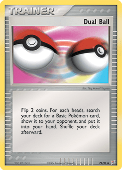 Dual Ball #72 from Team Magma vs Team Aqua