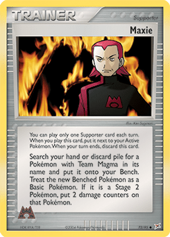 Maxie #73 from Team Magma vs Team Aqua