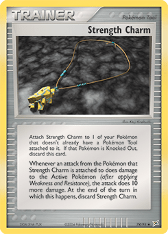 Strength Charm #74 from Team Magma vs Team Aqua