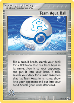 Team Aqua Ball #75 by Ryo Ueda