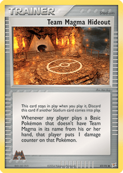 Team Magma Hideout #83 from Team Magma vs Team Aqua