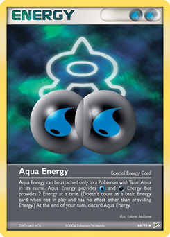 Aqua Energy #86 from Team Magma vs Team Aqua