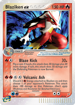Blaziken ex #89 from Team Magma vs Team Aqua