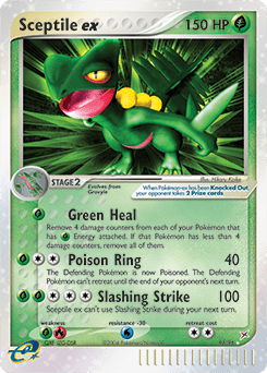 Sceptile ex #93 from Team Magma vs Team Aqua
