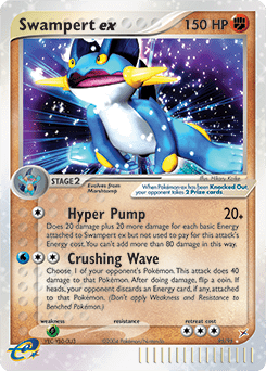 Swampert ex #95 from Team Magma vs Team Aqua
