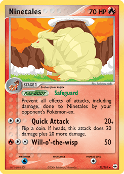 Ninetales #22 from Hidden Legends