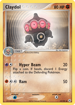 Claydol #31 from Hidden Legends
