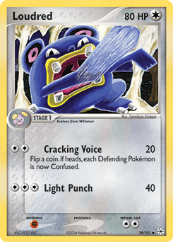 Loudred #39 from Hidden Legends