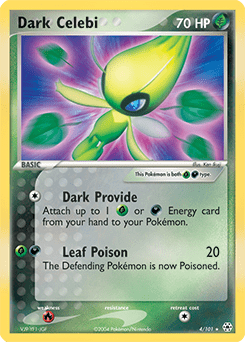 Dark Celebi #4 from Hidden Legends