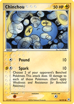 Chinchou #56 from Hidden Legends