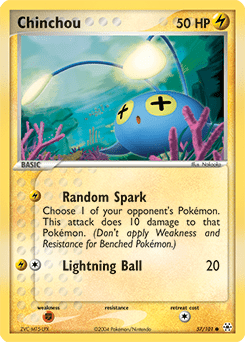 Chinchou #57 from Hidden Legends