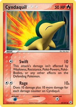 Cyndaquil #59 from Hidden Legends