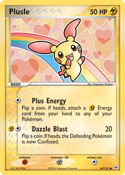 Plusle #69 from Hidden Legends