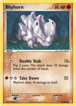 Rhyhorn #70 from Hidden Legends