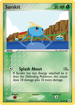Surskit #76 from Hidden Legends