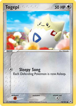 Togepi #78 from Hidden Legends