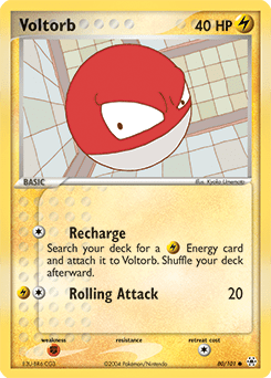 Voltorb #80 from Hidden Legends