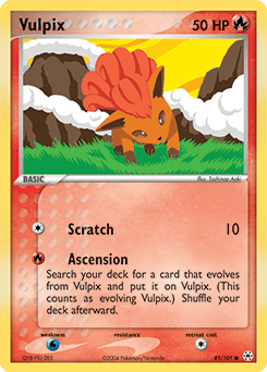 Vulpix #81 from Hidden Legends