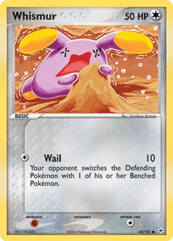 Whismur #82 from Hidden Legends