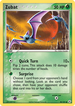Zubat #83 from Hidden Legends