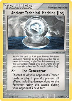 Ancient Technical Machine (Ice) #84 from Hidden Legends