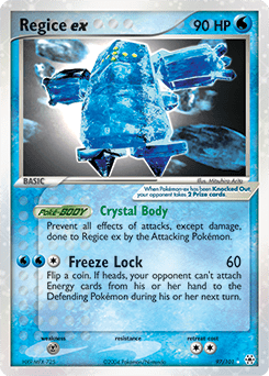 Regice ex #97 from Hidden Legends