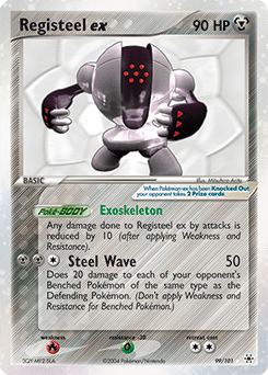 Registeel ex #99 from Hidden Legends
