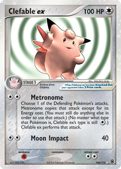 Clefable ex #106 from FireRed & LeafGreen
