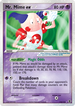 Mr. Mime ex #110 from FireRed & LeafGreen