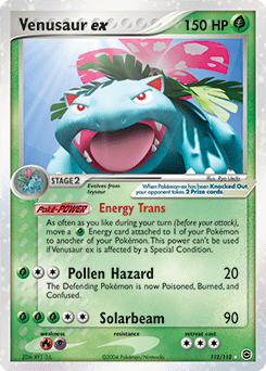 Venusaur ex #112 from FireRed & LeafGreen